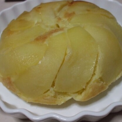 美味しいリンゴいっぱいの青森県人です。りんごを使ったレシピ探しててこれに挑戦しました。mom921さんみたいに綺麗じゃないけど、簡単に美味しく出来ました♪